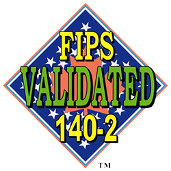 FIPS Validated 140-2 logo