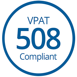 VPAT 508 Compliant logo